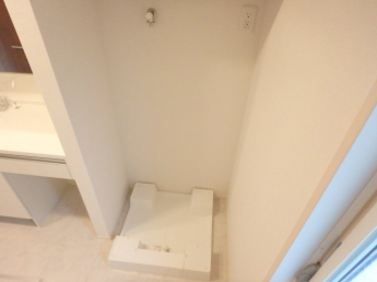 洗濯機置場です