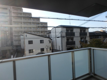 バルコニーからの景色です