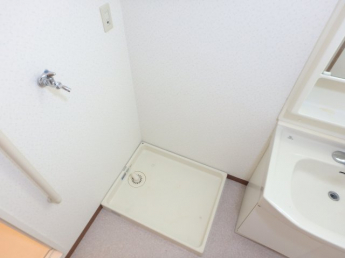洗濯機置場です