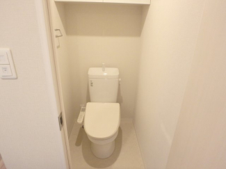 清潔感のあるトイレです