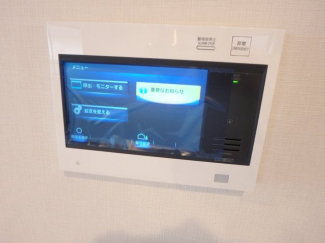 来客者の確認ができるモニターホン