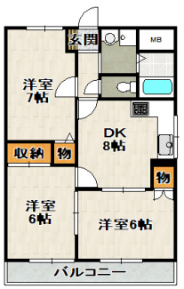 【間取り】