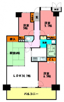 【間取り】