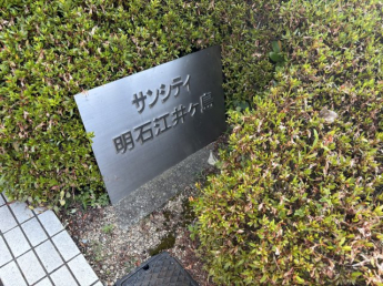 ゆとりのあるエントランスです