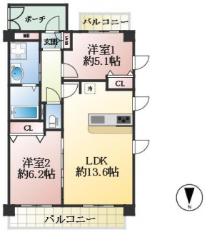 【間取り】