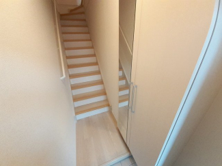 シンプルで使いやすい玄関です