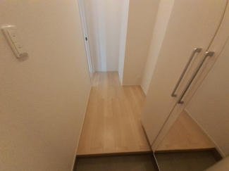 シンプルで使いやすい玄関です