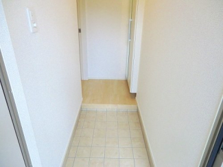 ゆったりとした玄関です