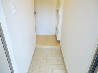 ゆったりとした玄関です