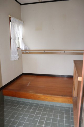 玄関にはシューズボックスがついています。