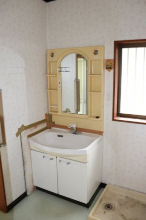 洗面化粧台です。