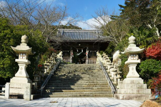 大避神社まで1094m