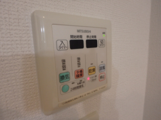 浴室乾燥機付で心地よいバスタイムを実現