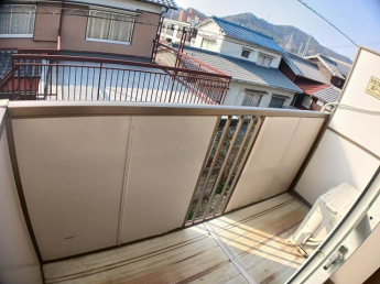 広々としたバルコニーです
