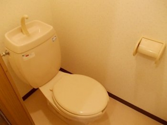 コンパクトで使いやすいトイレです