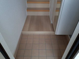 毎日通る玄関はこちらです