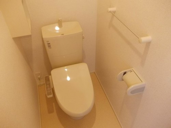 トイレもきれいです