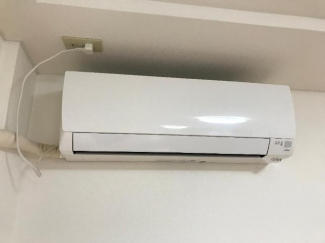 エアコン付きで費用と手間がかかりません