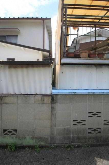 東側境界（ブロック塀の中心が境界）