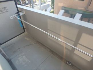 お洗濯にも便利なバルコニー付き
