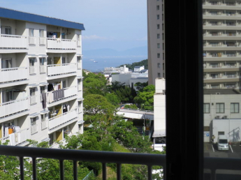 海が見えます