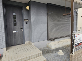 一戸建て感覚のアパートです