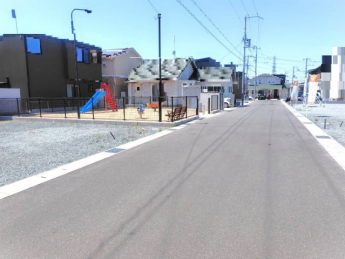 目の前に新しい公園があります♪