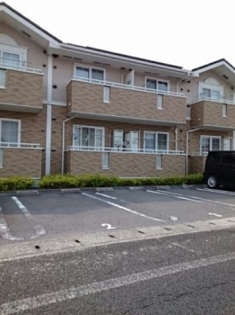 駐車場に車を止められます