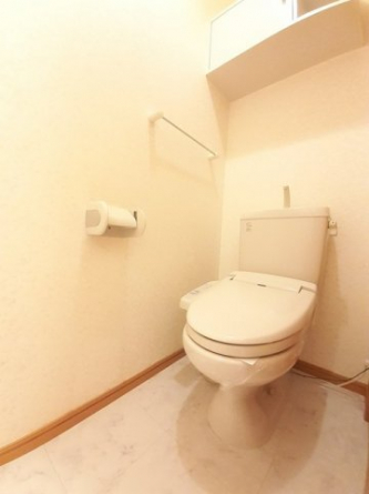 トイレもきれいです