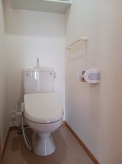 清潔感のあるトイレです