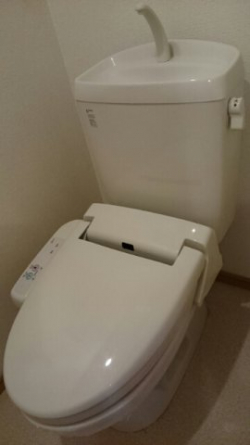コンパクトで使いやすいトイレです