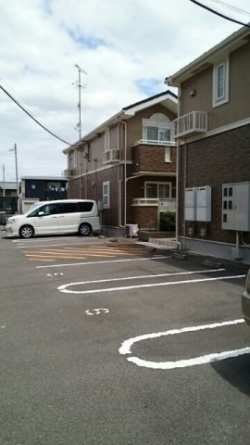 駐車スペースもあります