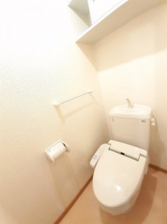 トイレもきれいです
