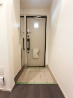 きれいな玄関です