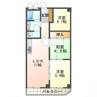 【間取り】