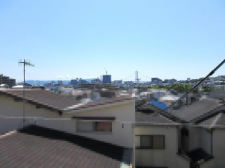 現況建物２階からの眺望