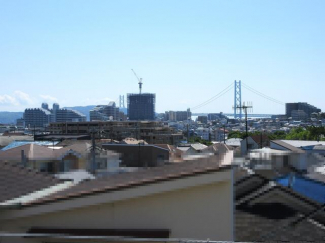 現況建物２階からの眺望