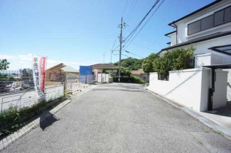 前面道路はゆとりの幅員約６．６ｍ