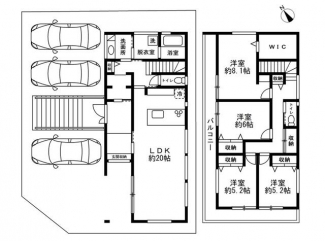 建物プラン例（見積依頼中）