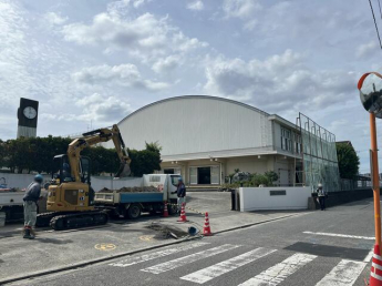 松山市立久米中学校まで1100m