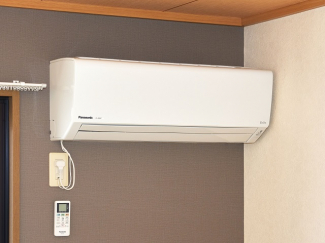 和室にエアコン付いています