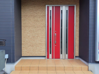 ゆったりとした玄関です
