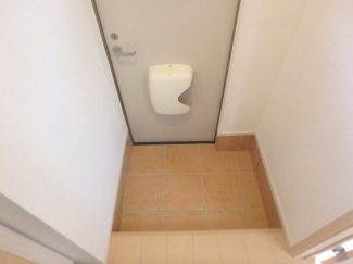 ゆったりとした玄関です