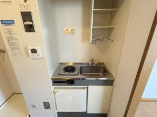 コンパクトなキッチンで掃除もラクラク