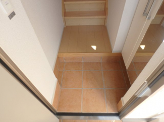 毎日通る玄関はこちらです