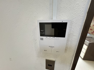 モニター付きインターフォン完備