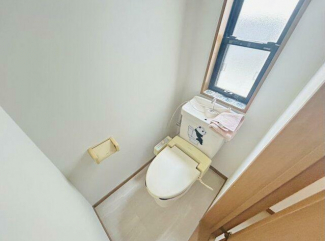 清潔感のあるトイレです