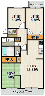 【間取り】