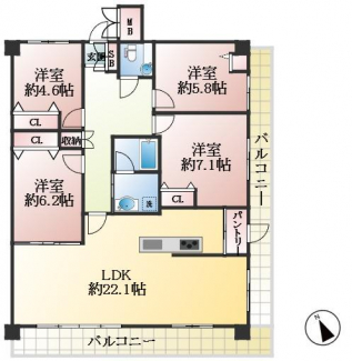 【間取り】