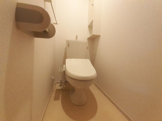 トイレもきれいです